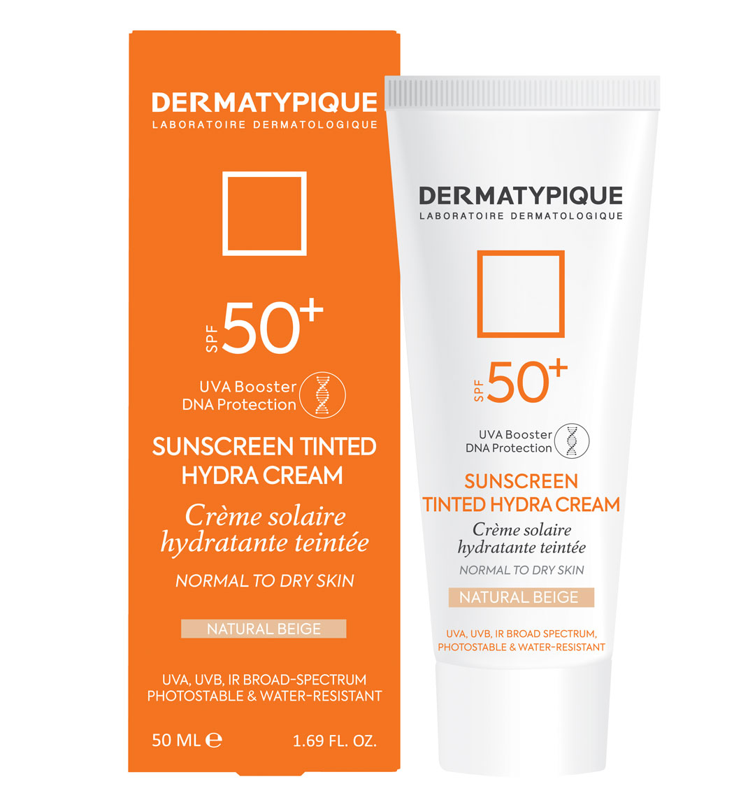 ضد افتاب رنگی پوست خشک spf50 درماتیپیک